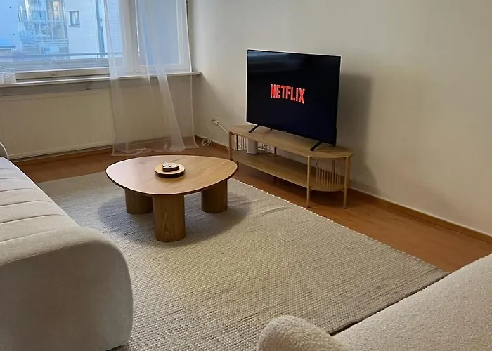 アパート Heart Of Rovaniemi- Cozy 3-room For Up To 7 Guests