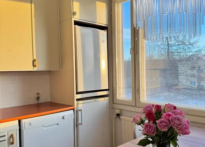 Heart Of Rovaniemi- Cozy 3-room For Up To 7 Guests * ロヴァニエミ