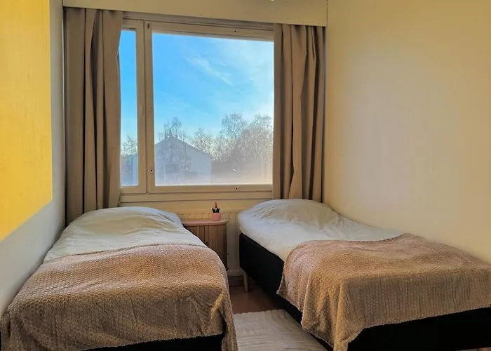 Heart Of Rovaniemi- Cozy 3-room For Up To 7 Guests ロヴァニエミ